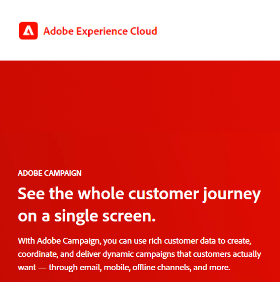 Adobe Campaign (formerly Neolane) images