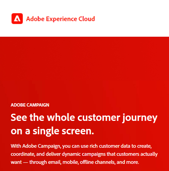 Adobe Campaign (formerly Neolane) images
