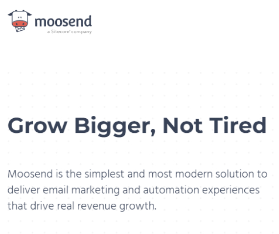 Moosend images