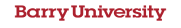 Barry University Logo