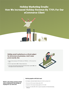 Holiday Email Marketing Casestudy