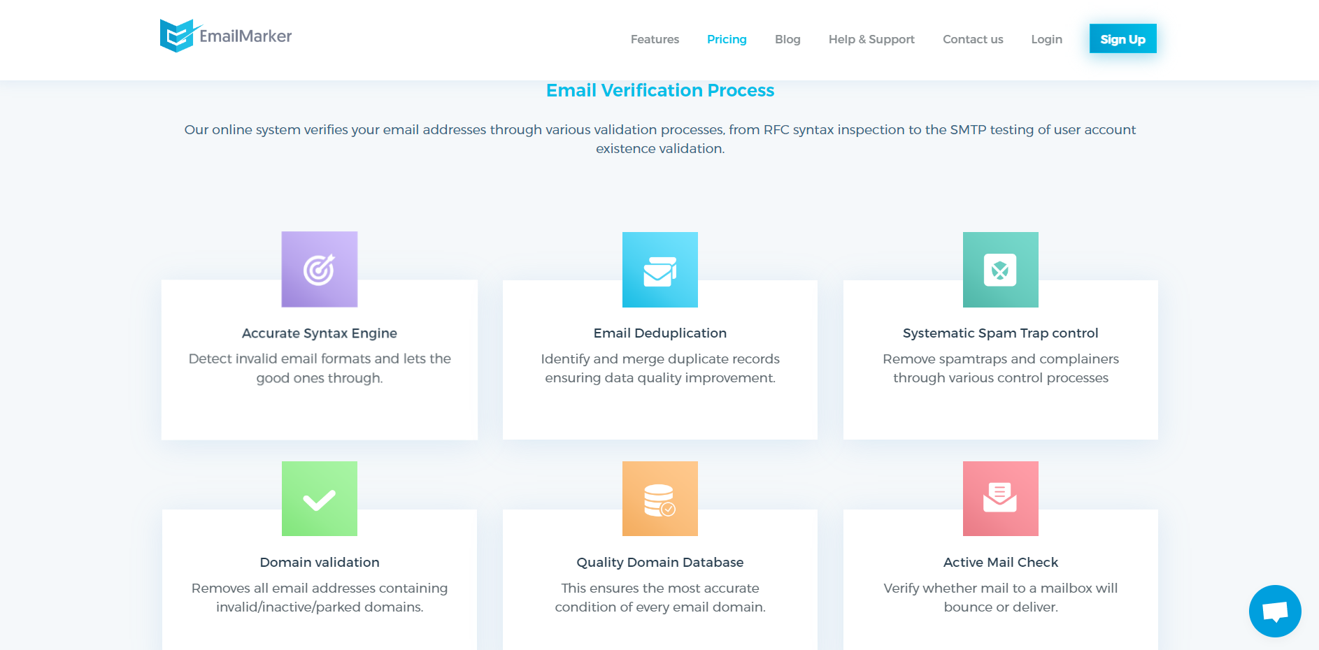 EmailMarker email list cleaner