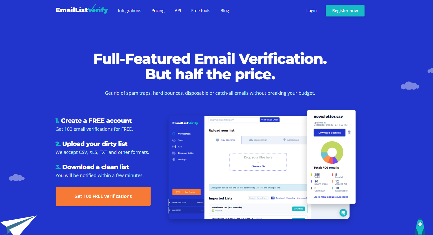 email list verify email verification service