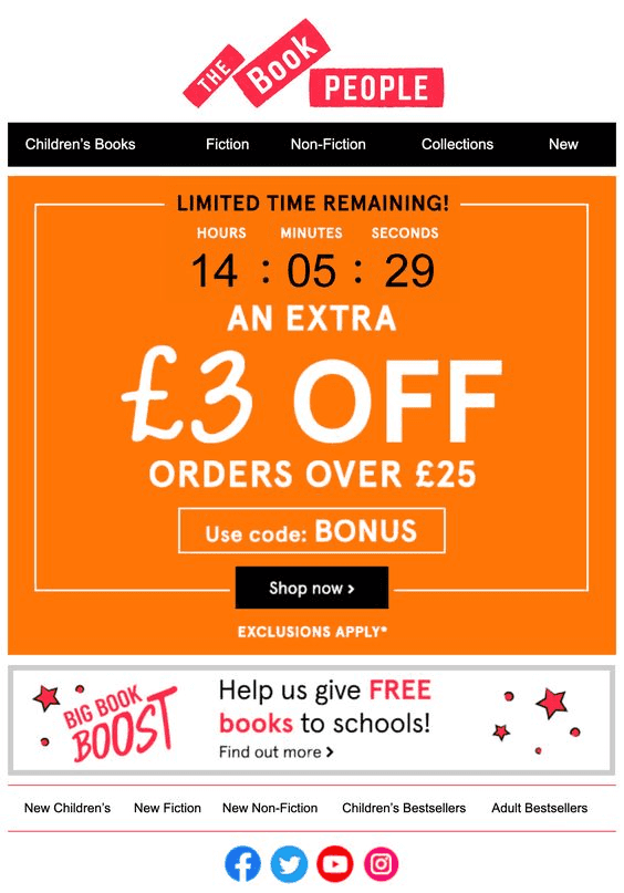 How To Use An Email Countdown Timer In Emails (+14 Examples