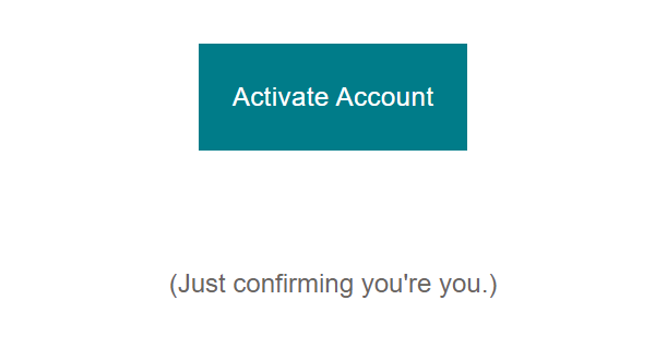 Activate Account in mailchimp