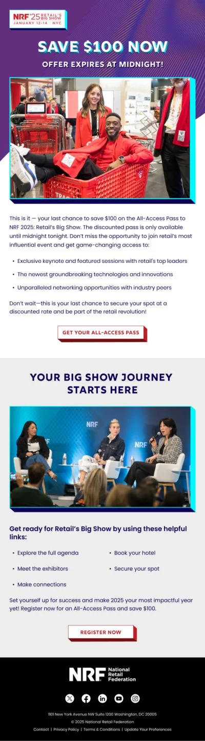 Nrf event campaign 2
