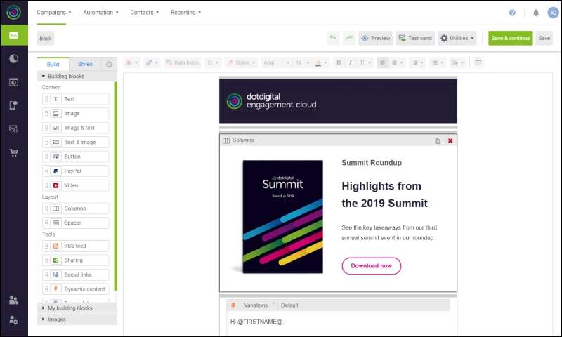 Dotdigital_UI and UX