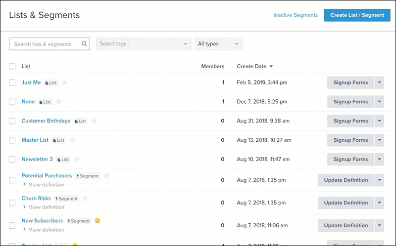 Klaviyo_Segmentation