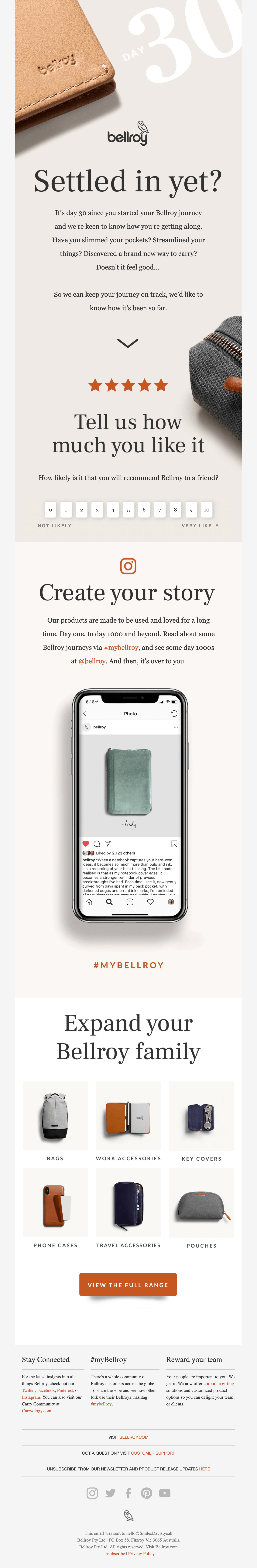 Multi-Purpose Email by bellroy