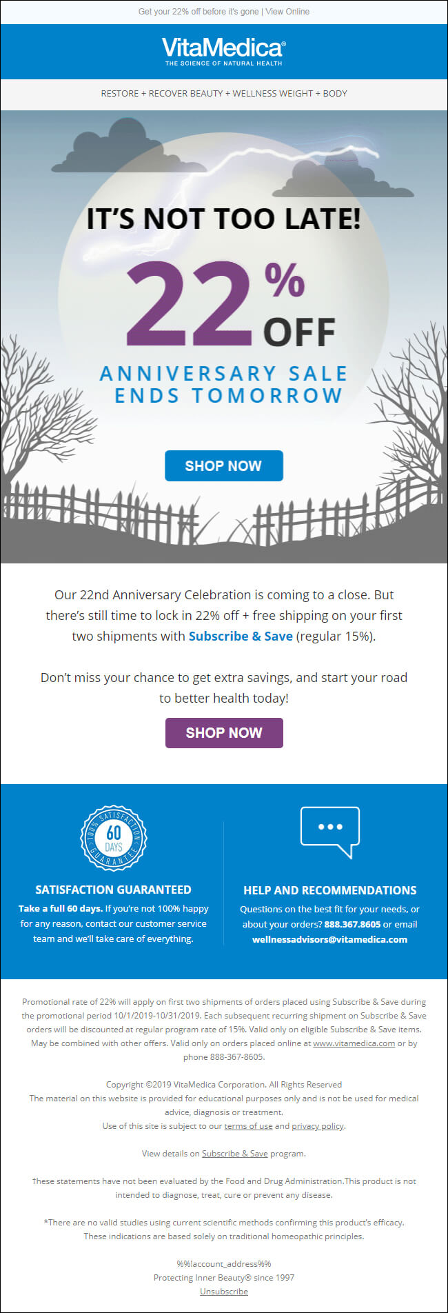 Anniversary Sale