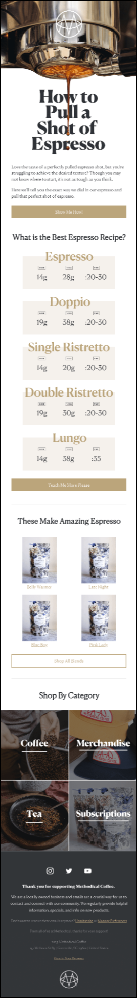 espresso email