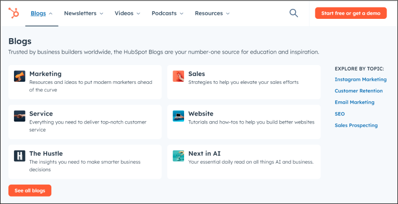 Hubspot example 1