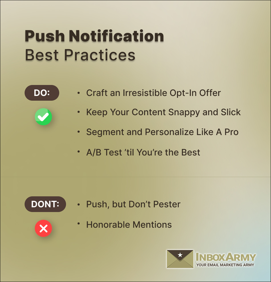 Push Notification Best Practices Banner