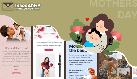 Mothers Day Email Marketing Examples