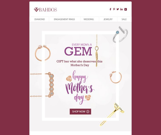 mother's day email