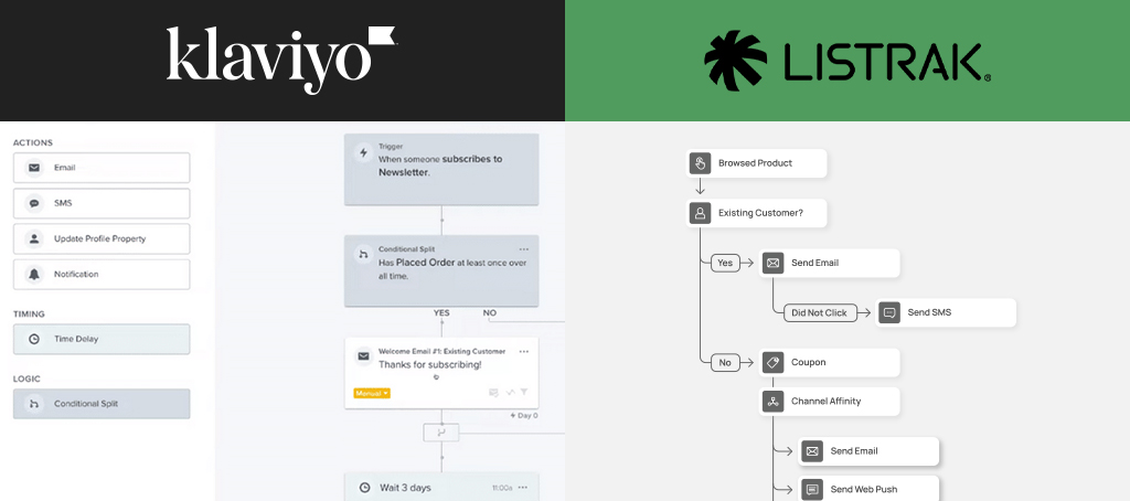 Klaviyo vs Listrak Automation