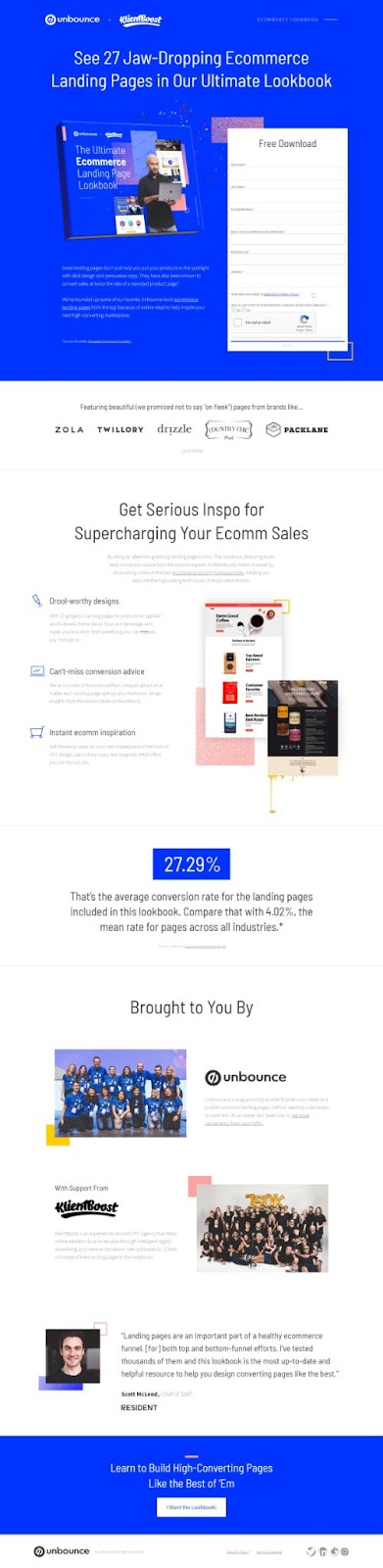 social proof lead magnet sample from userbounce