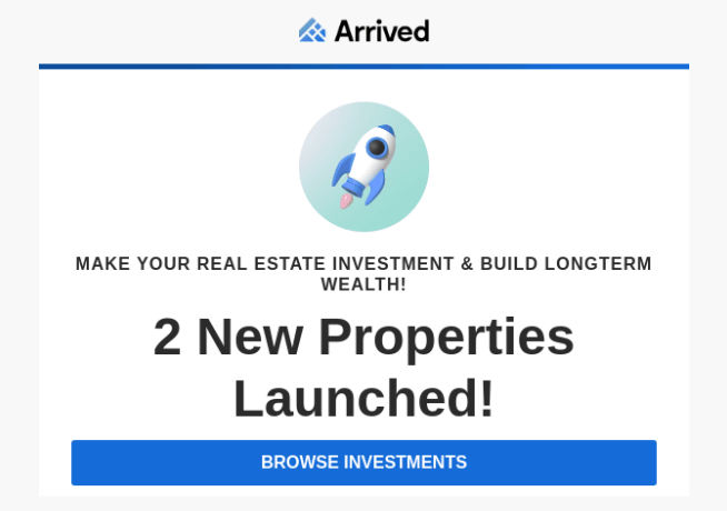 engaging real estate newsletter example