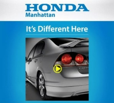 Honda’s newsletter highlighting features and performance 