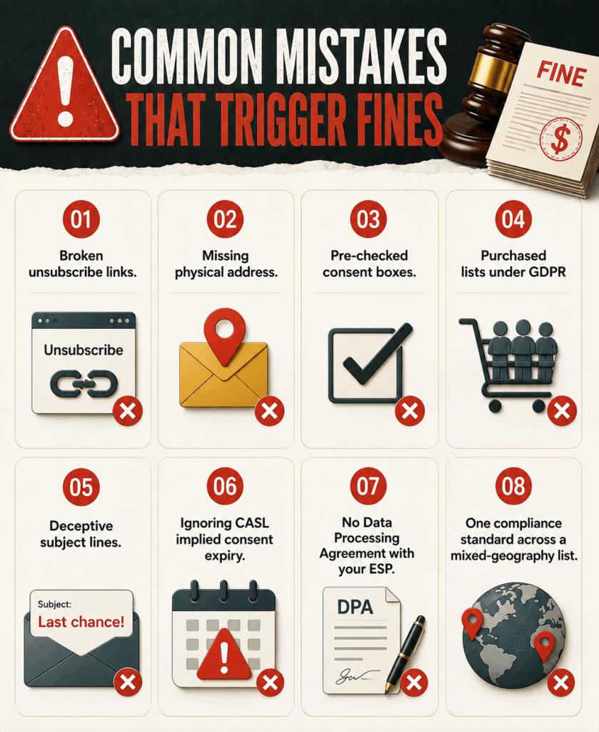 Common Mistakes That Trigger Fine