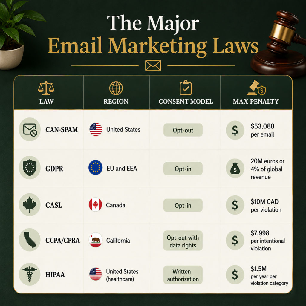 The-Major-Email-Marketing-Laws